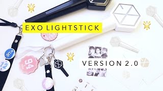 EXO Official Lightstick Ver. 2.0 ✨ Adding Lightstick Accessories