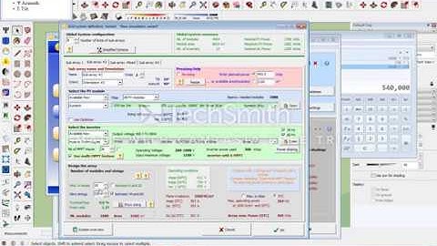 PVSYST Mixed Orientations & Power Sharing