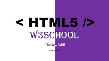 (10) Learn HTML5  Comments W3school | كتابة التعليقات داخل لغة html