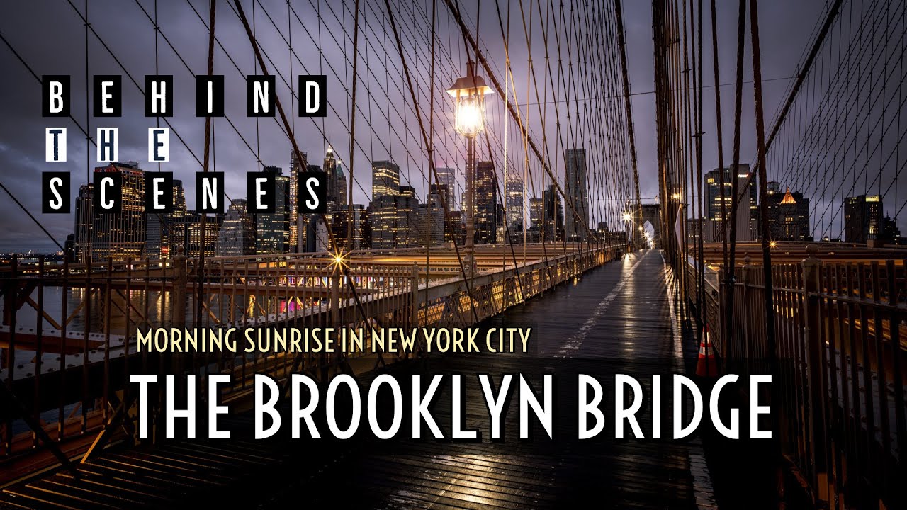 BTS - How I Photograph Cityscapes | Sunrise at Brooklyn Bridge with Sony Alpha 1 | ZEISS Loxia ⁴ᴷ