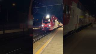 (READ DESCRIPTION) Caltrain Stadler KISS EMU speeds by Mountain View