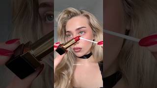 red eyeliner - black eyeliner ✨ #shorts #makeup #trending