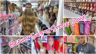 BEAUTY SUPPLY STORE SHOPPING WITH MY MAN!