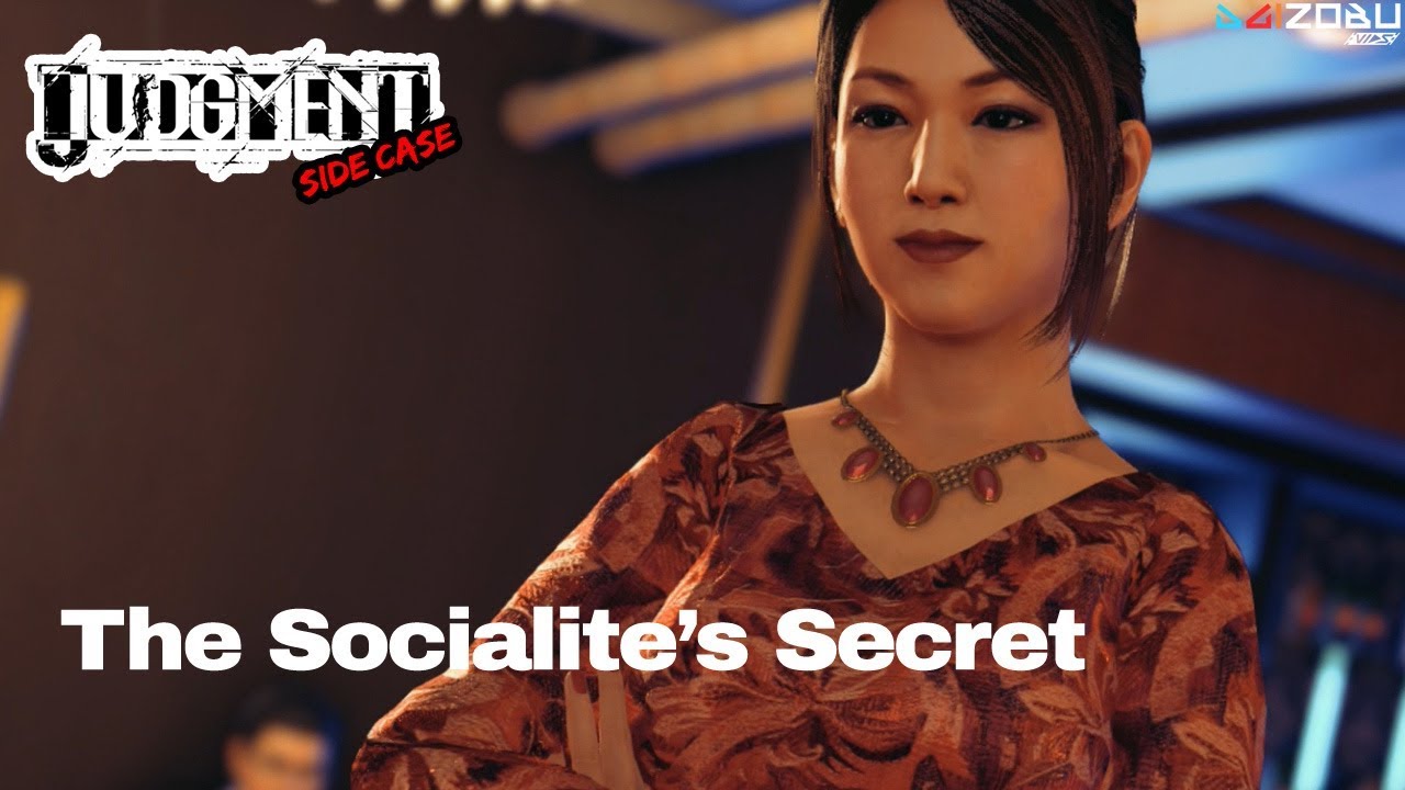 Judgment PS4 - Side Case - The Socialite's Secret