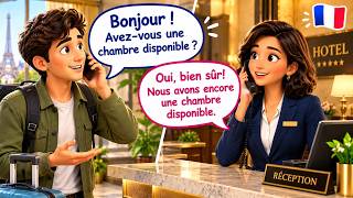 🔥 5 Real-Life French Conversations for Beginners 🇫🇷| Travel French | French Listening Practice A1–A2