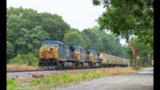 CSX V377-18 Empty Grain Train Westbound