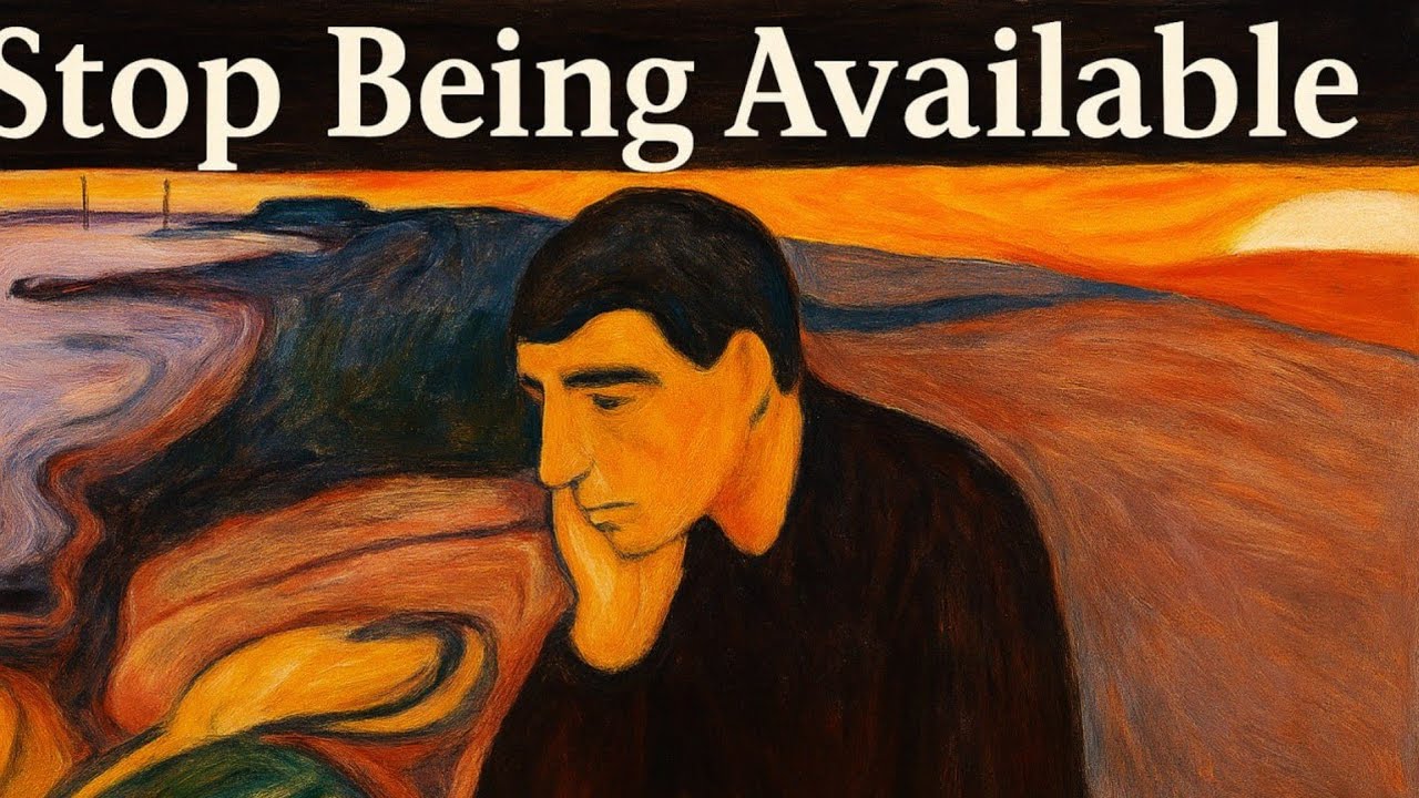 When You Stop Being Available, Everything Changes - Carl Jung - YouTube