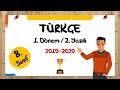 8.SINIF TÜRKÇE 1.DÖNEM 2.YAZILI SORULARI "2019-2020"