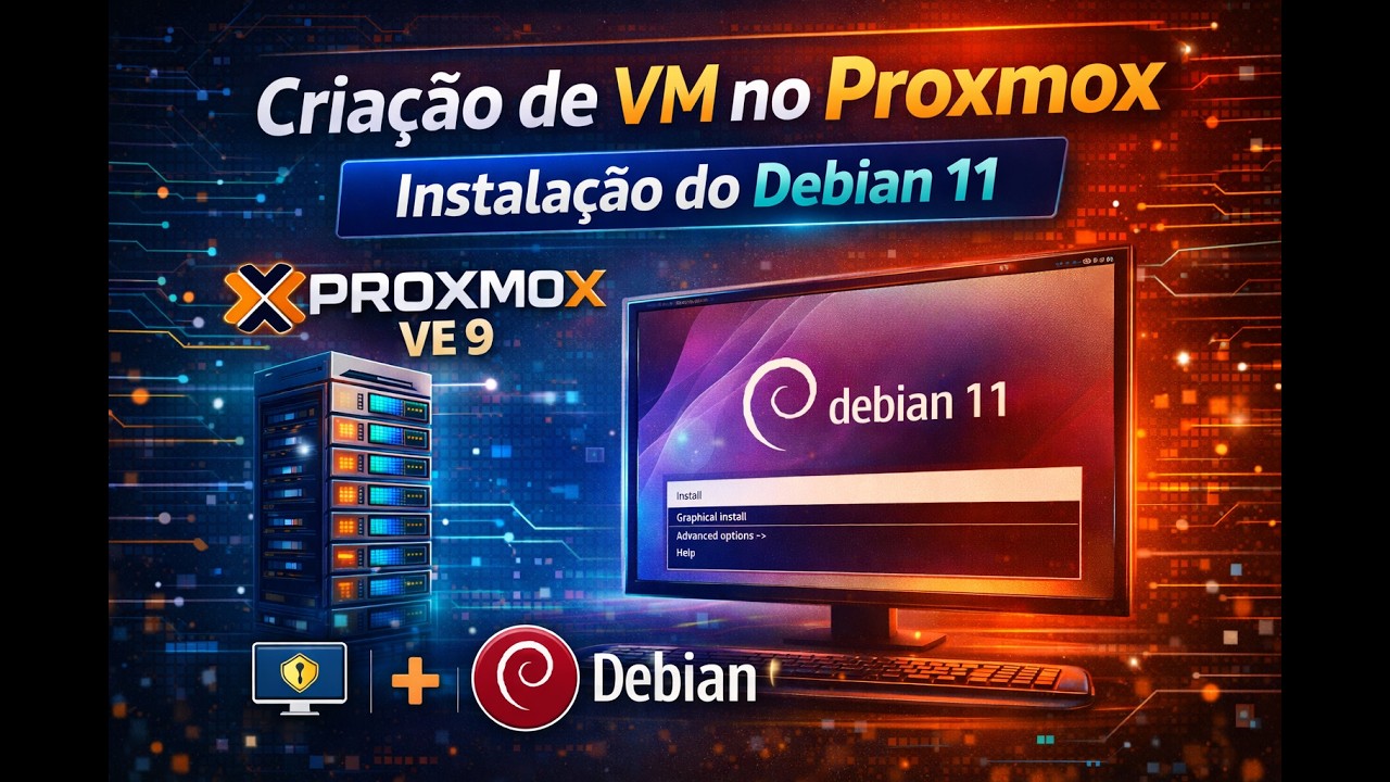 Aprenda a Criar uma VM no Proxmox com Debian 11 e usar Cloud-Init - Adriano Medina | AMS SOFT