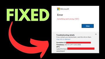 Fix Error Code 1001 On Windows