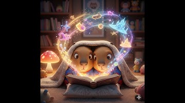 Capybara Chibi Khám Phá Thế Giới!  Đọc Sách Thật Vui