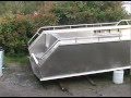 aluminium plate boat fabrication and welding