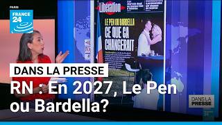 Rassemblement national : pour 2027, Marine Le Pen ou Jordan Bardella ? • FRANCE 24