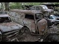 ABANDONED CAR FOREST found army truck