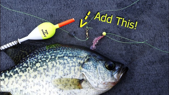 How does a bead work with a slip bobber when fishing for crappie? - Quora