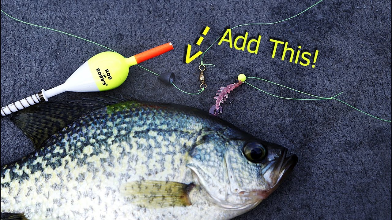 Catch Crappie in Deep water with this Simple Bobber Setup (How to