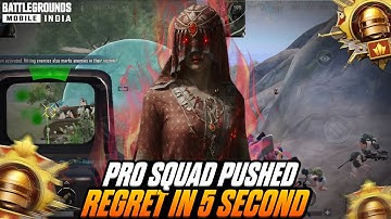 Pro Enemies Challenged GODHAND | Insane Solo vs Squad 1v4 Gameplay in Intense Conqueror Lobby | BGMI