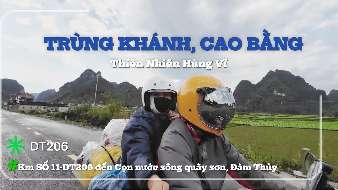 Trải nghiệm du lịch bằng xe máy Trùng Khánh, Cao Bằng thiên nhiên hùng vĩ-traveling by motorbike