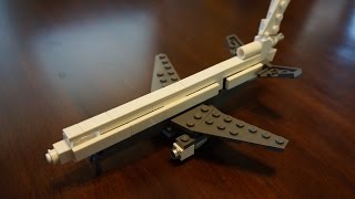 Lego DC-10 How-To Build w/ Retracting Gear / Micro McDonnell Douglass