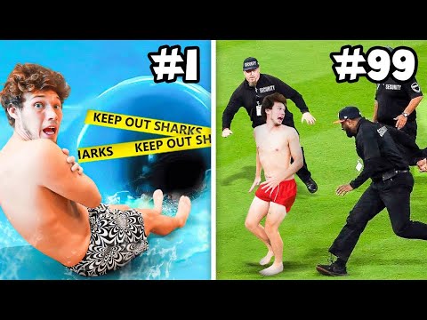 BREAKING 100 RULES IN 24 HOURS!