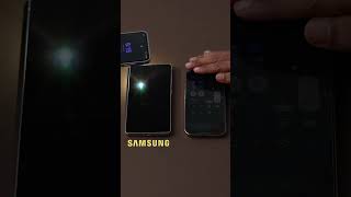 iphone bs Samsung | brightness test | #shortviral