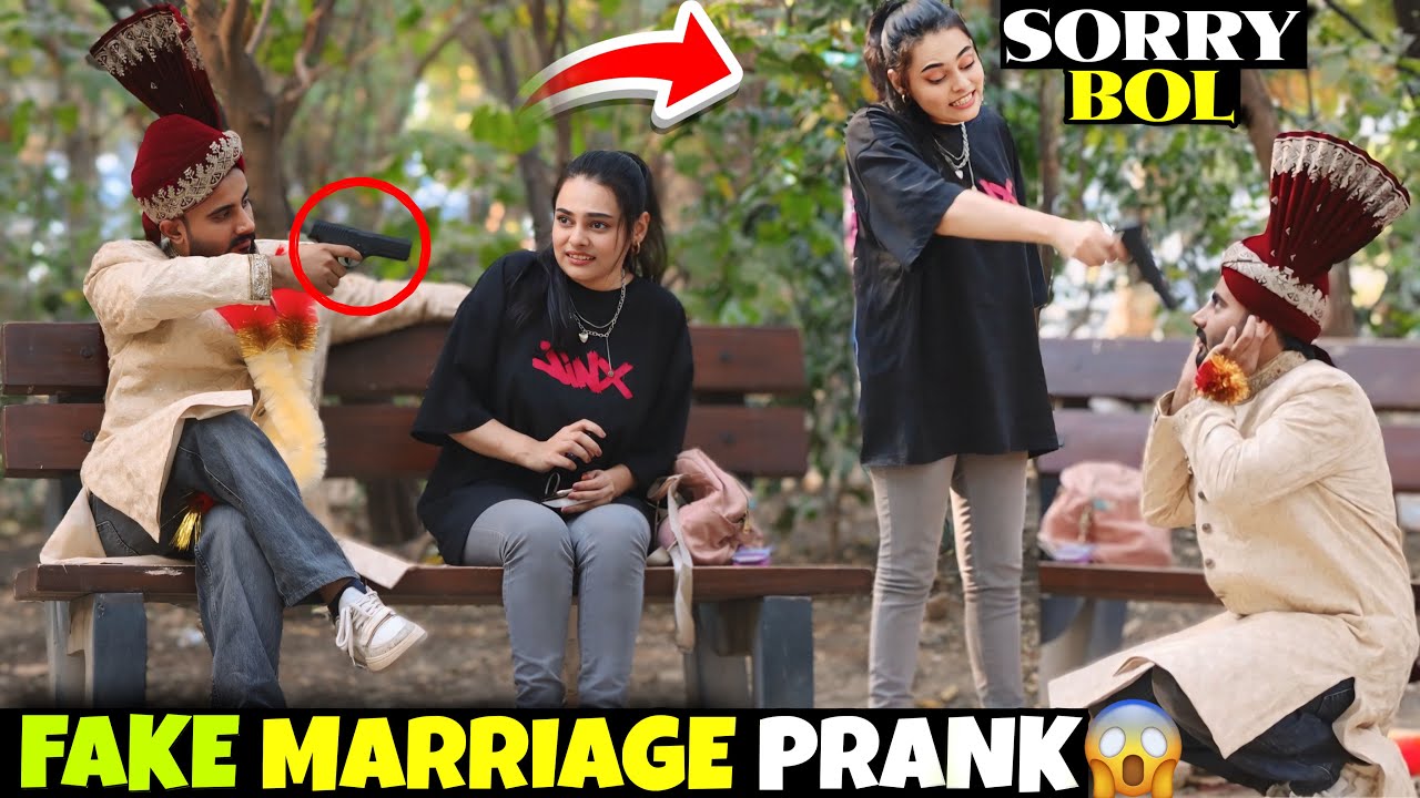 Fake Marriage Prank on Cute Girl ❤️ Gone Wrong 😳 @ThatWasCrazy