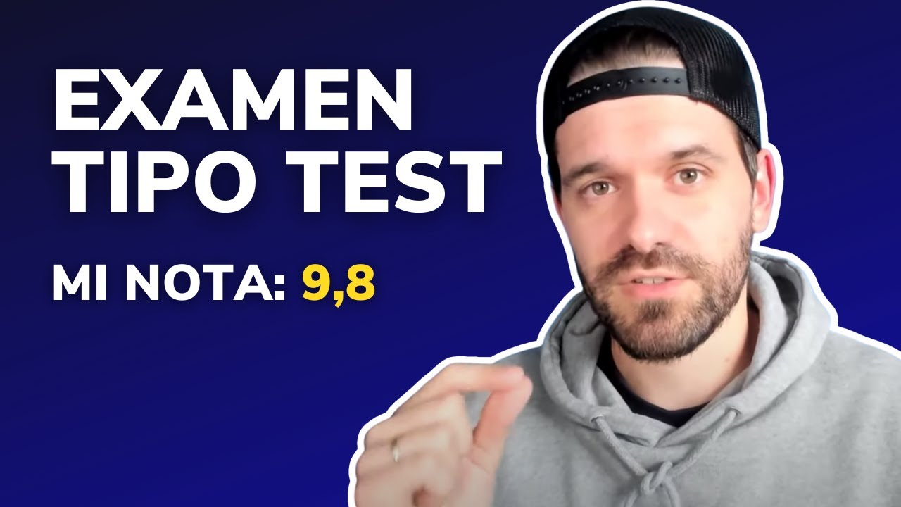 Mi estrategia para un EXAMEN TIPO TEST ✅ Saqué un 9,8