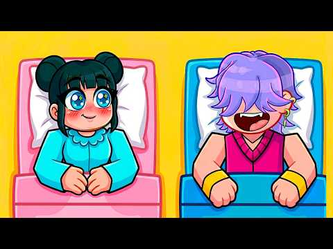 I HAD A SLEEPOVER WITH ZOEY IN ROBLOX!