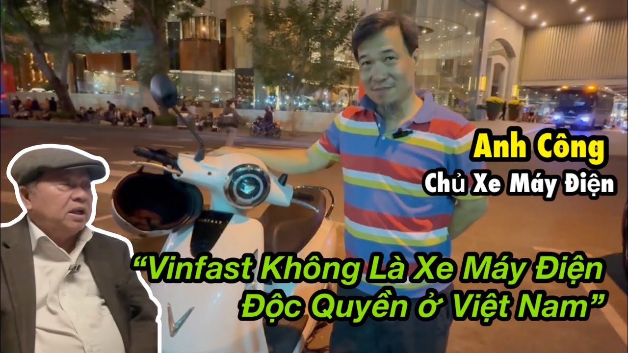 Anh Công trả lời 360USA tất cả những vấn đề liên can tới xe máy điện tại Việt Nam.