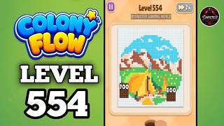 Colony Flow New Update Level 554 Gameplay Walkthrough Solution