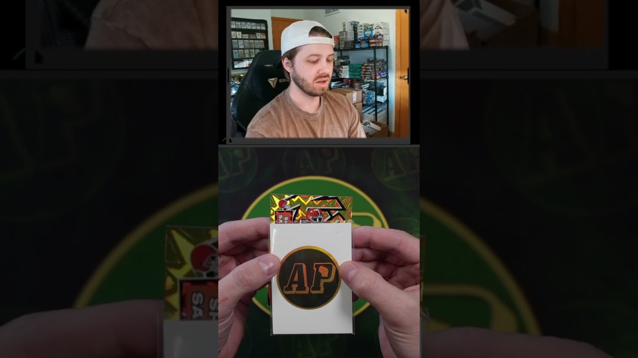 We Pulled An INSANE $10K Gold KABOOM From Absolute Football! #footballcards #sportscards #nfl