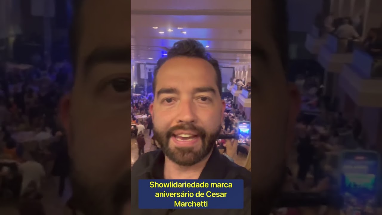 Showlidariedade marca aniversário de Cesar Marchetti e reúne 1.2 mil pessoas em São Caetano