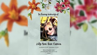 Lily Ann Cuenca Celebration of Life