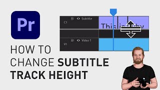 How to change the subtitle track in Adobe Premiere Pro