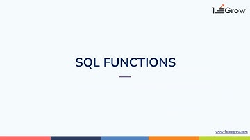 SQL Functions Concept Overview | What are SQL Functions - 1stepGrow Academy