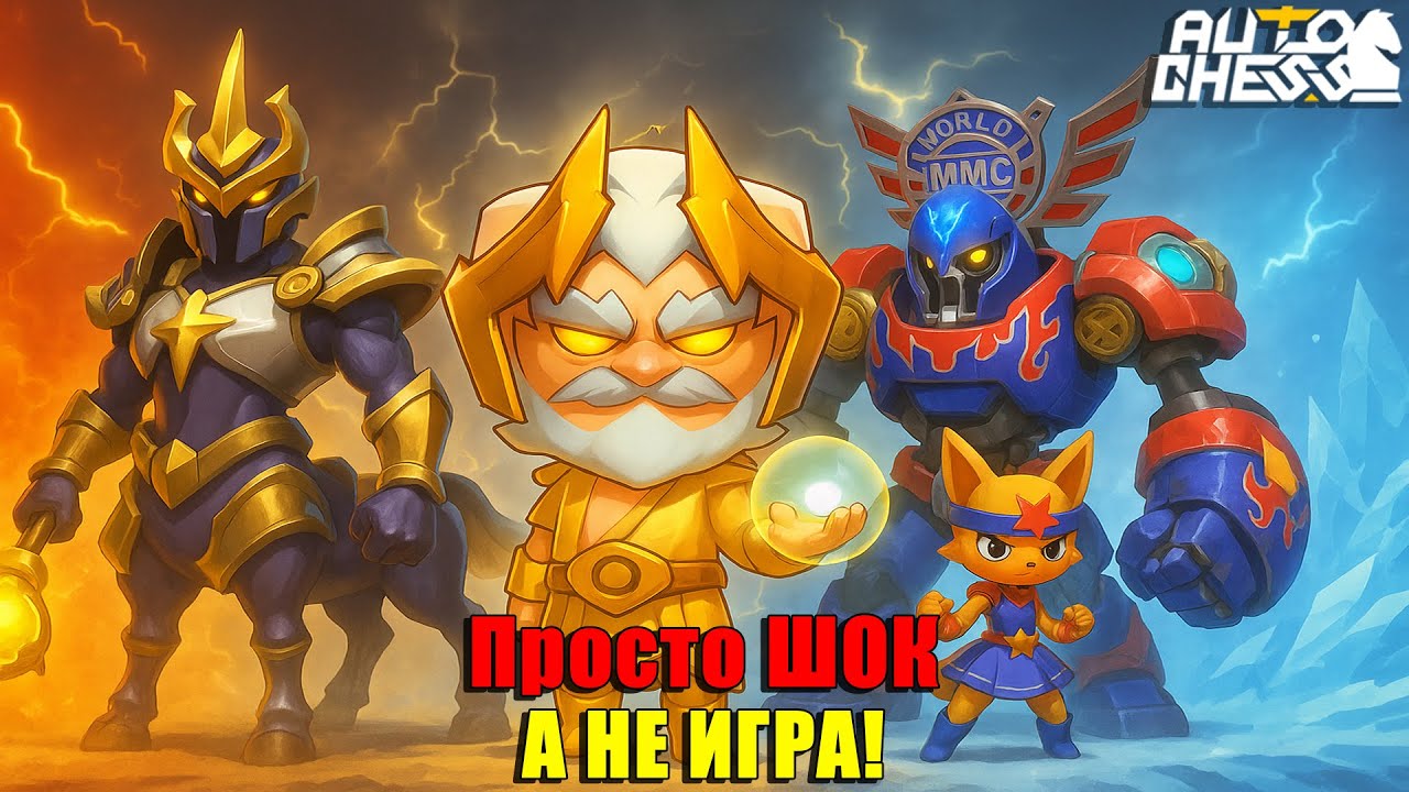 ПРОСТО ШОК, А НЕ ИГРА! ПОЛУОРКИ РЕАЛЬНО МОГУТ?! ► Auto Chess S34