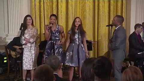 Hamilton At The White House "The Schuyler Sisters"