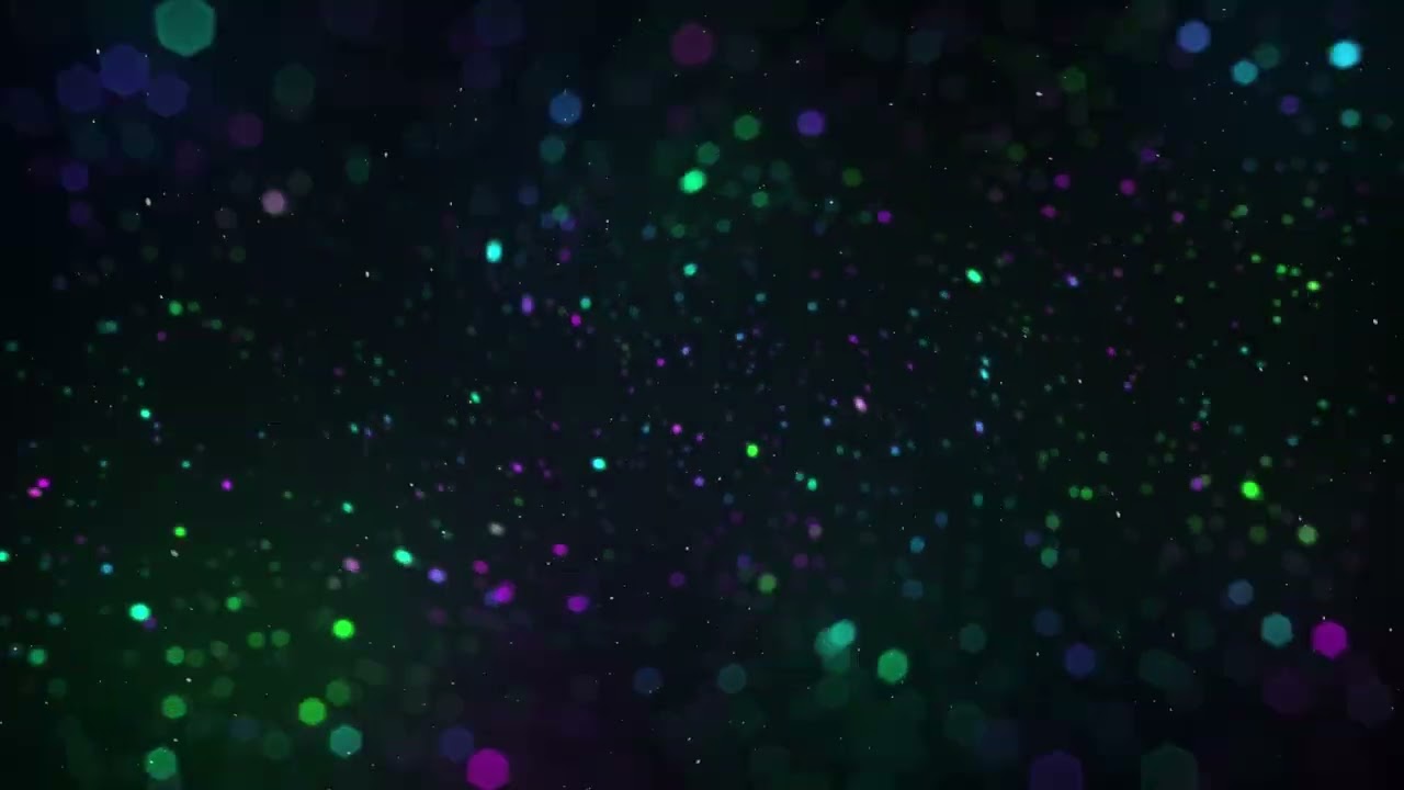 Glow Particles Background 