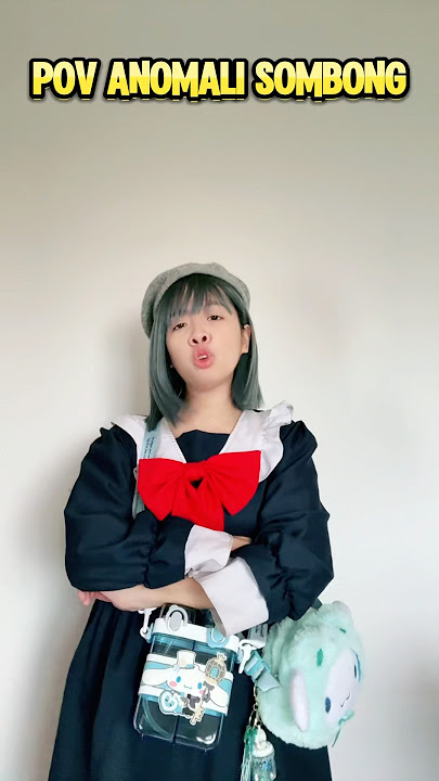 #pov : si paling sombong mau nyanyi