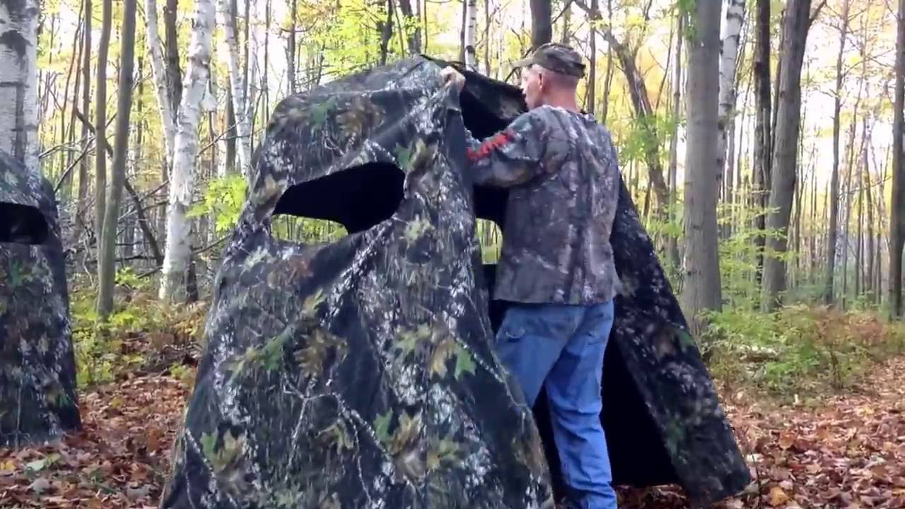 Hunting blind basics YouTube