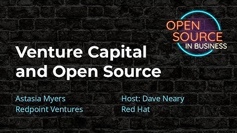 Venture Capital and Open Source