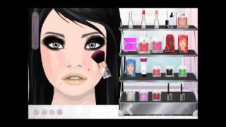 Stardoll-Make-Up-Scene/Emo