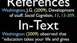An Introduction to the APA Citation Method