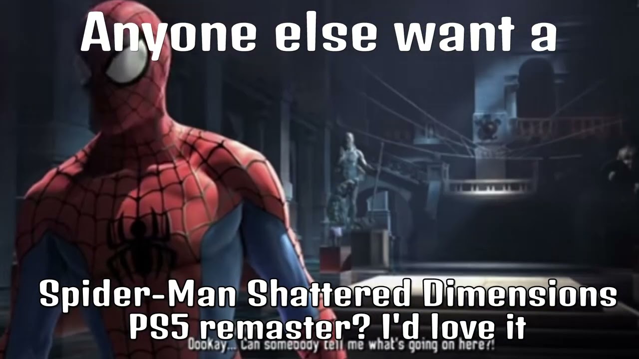 Spider-Man Shattered Dimensions Remaster Pich Idea