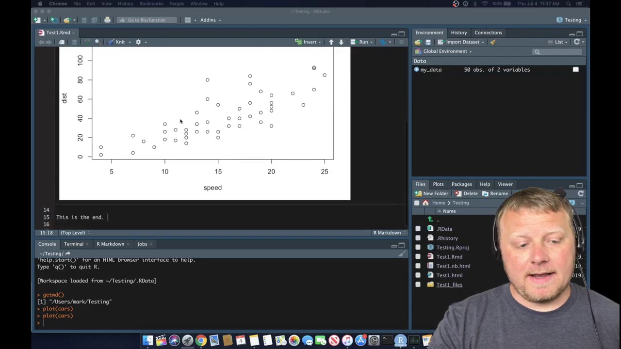 How to Save R Notebooks to HTML and Publish Code - YouTube