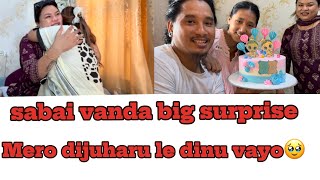 Big surprise 😮 thank you so much puja diju niru diju #dailyvlog #mayagurung9799