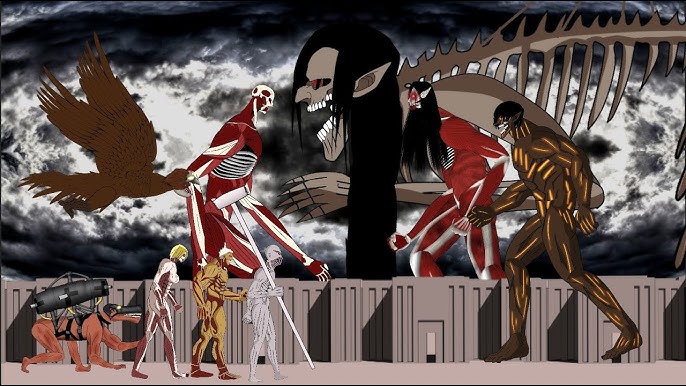 If Eren Yeager vs Grisha Yeager . Attack on Titan Animation. Drawing  Cartoon 2. 
