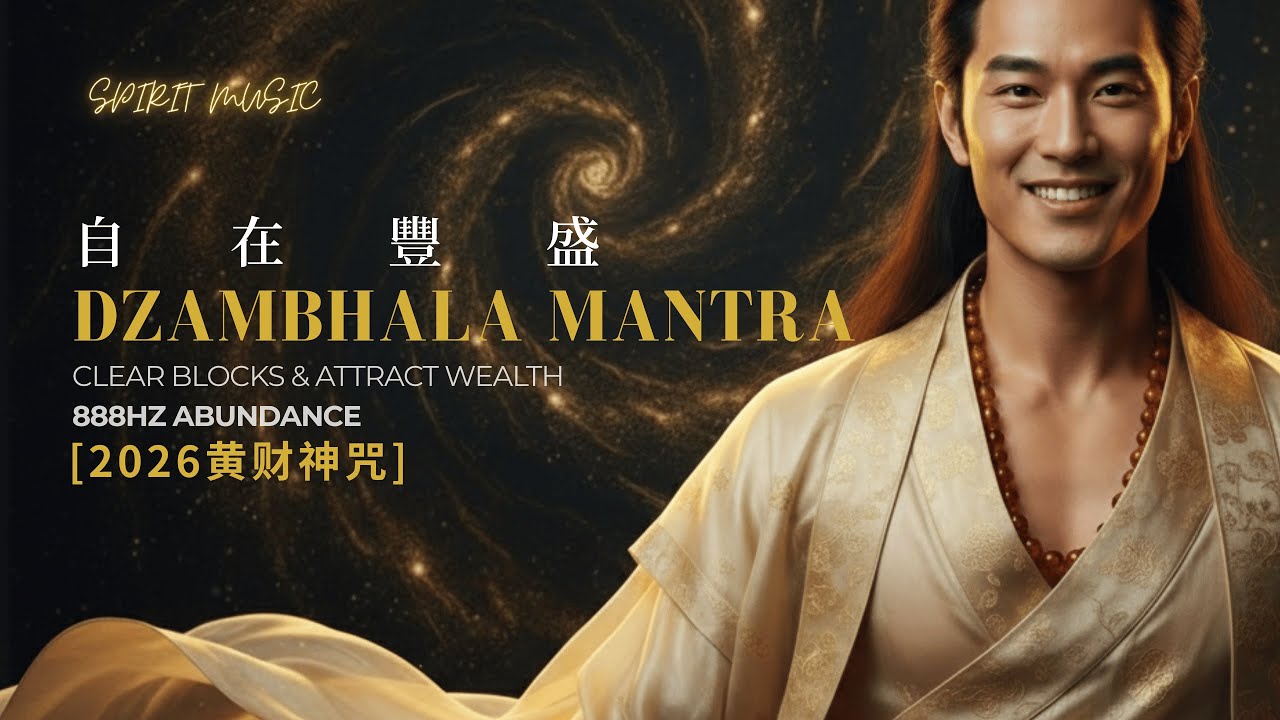 Joyful Mantra Music for Abundance & Prosperity | Yellow Jambhala Mantra 888Hz Manifestation BGM