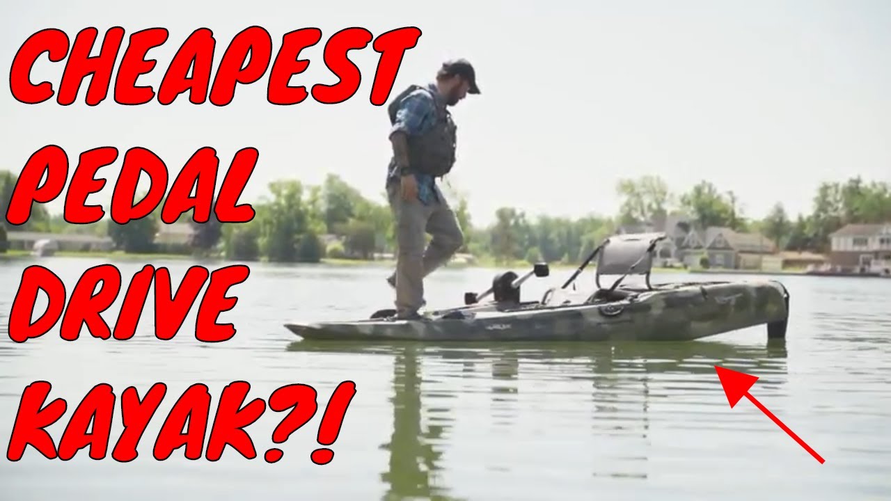 Seastream Kayaks - Angler PD review - IS THIS THE CHEAPEST PEDAL DRIVE KAYAK?!?!  