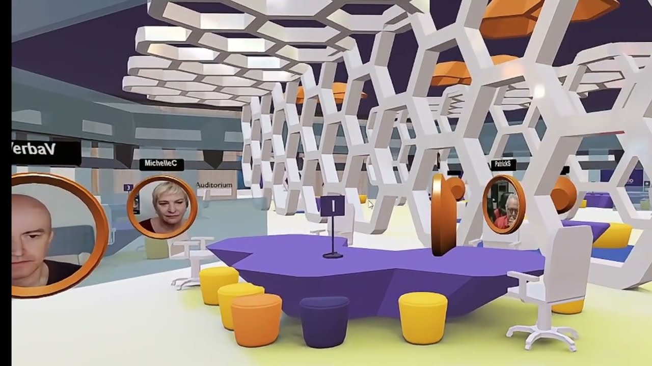 Revealio 3D Spaces Application and Navigation